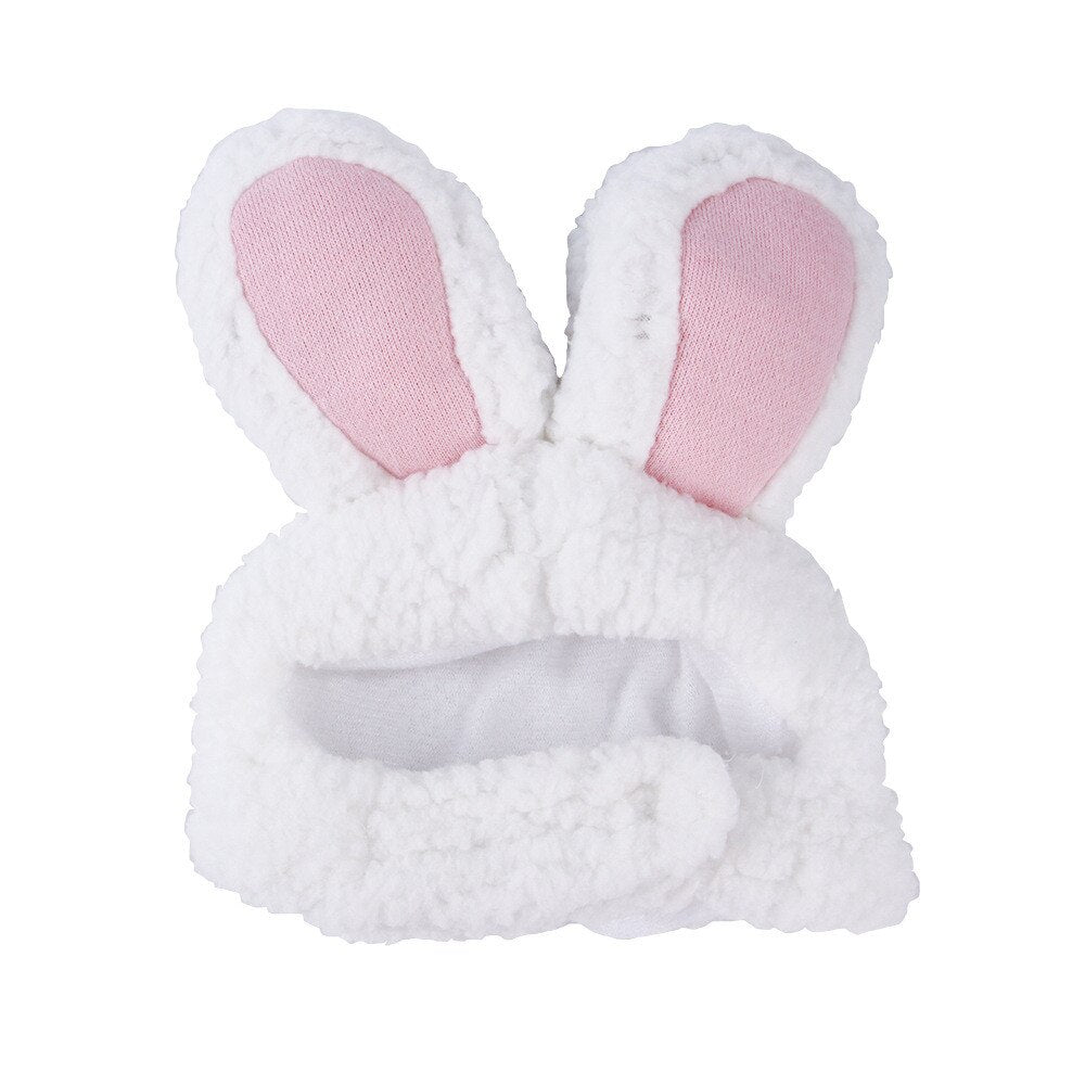 Funny Easter Cute Costume Easter Cap Bunny Rabbit Hat with Ears for Cats and Small Dogs Pets Costume Accessories Birthday Photo 