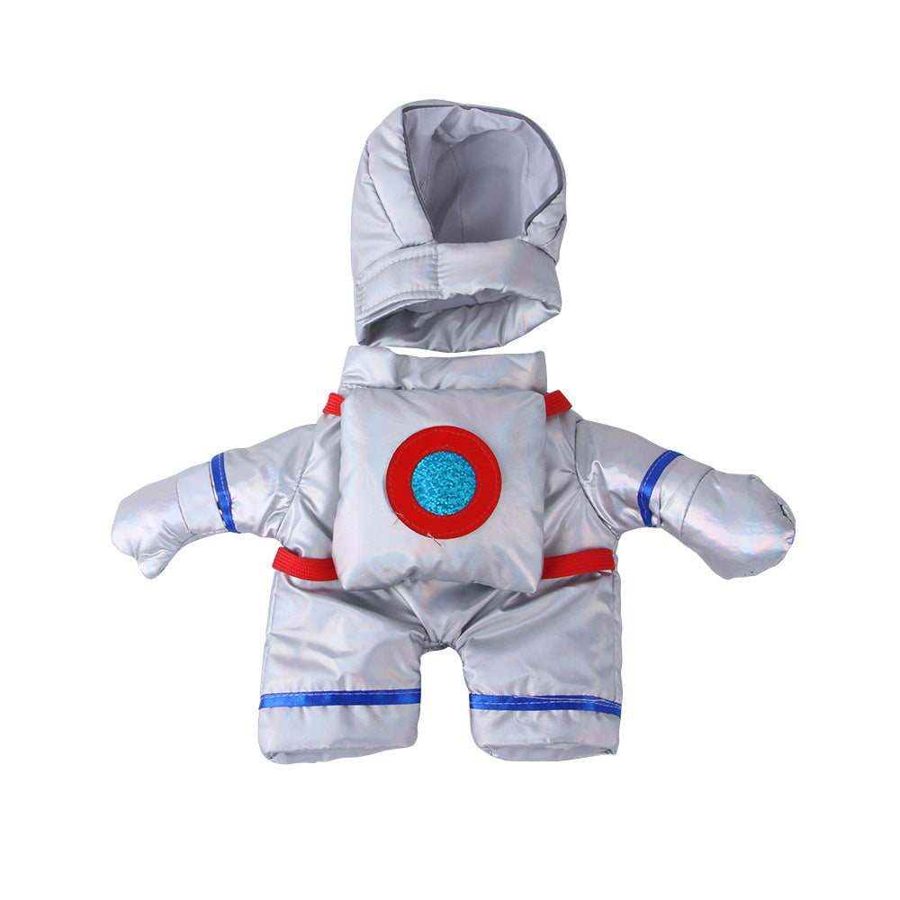 Pet Transformation Costume Astronaut Standing Costume Halloween Funny Pet Courier Shape Cat Transformation Costume