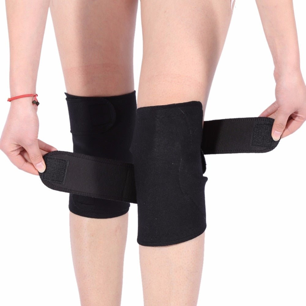 1 Pair Tourmaline Self Heating Knee Pads Magnetic - Signé LàLà