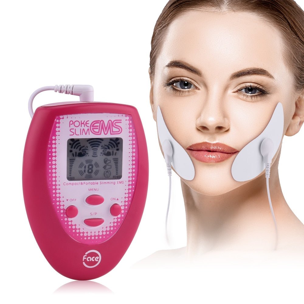 1 Set Tiny EMS Face Massage ABS Electronic Muscle - Signé LàLà