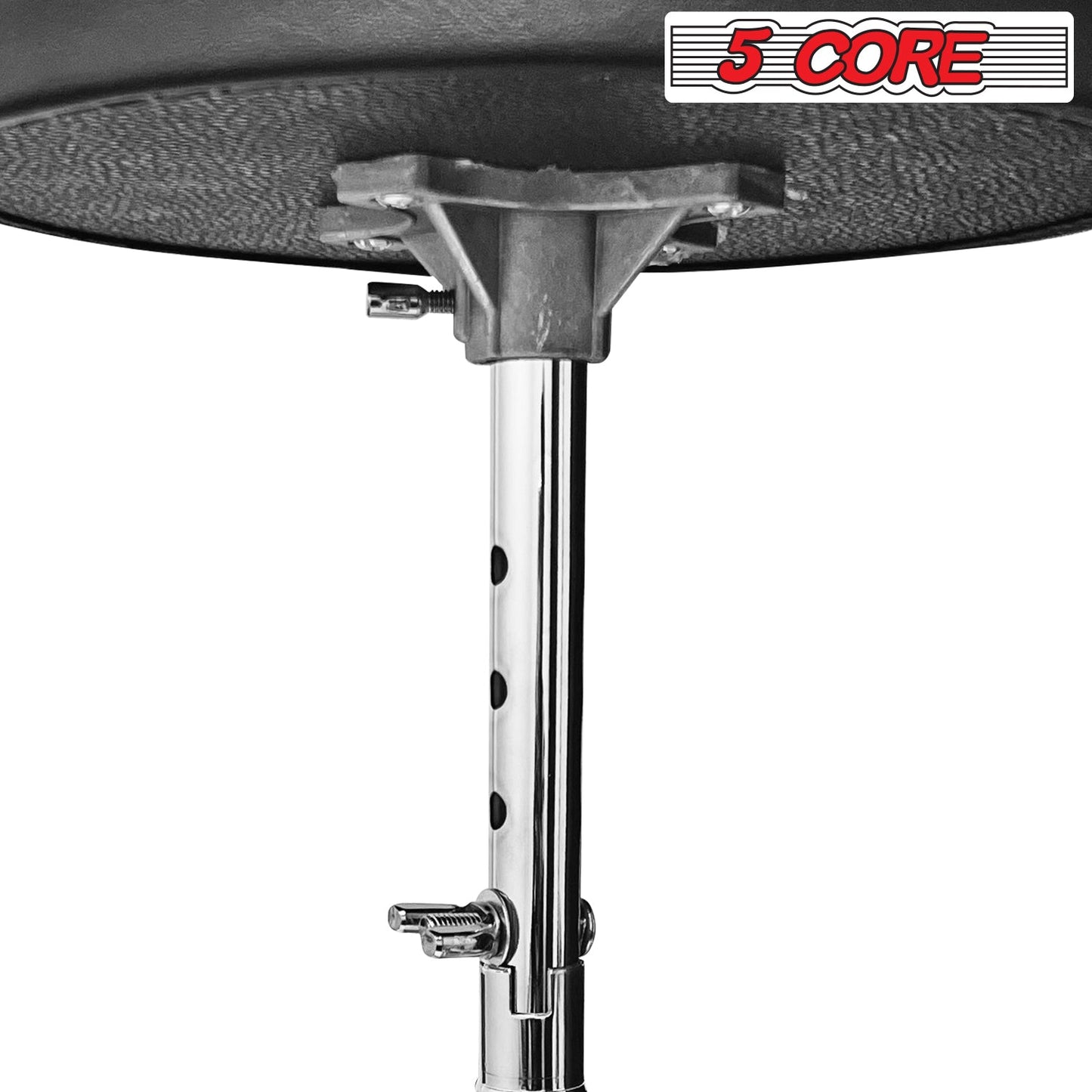 5Core Drum Throne Padded Adjustable Guitar Stool Drummer Seat for