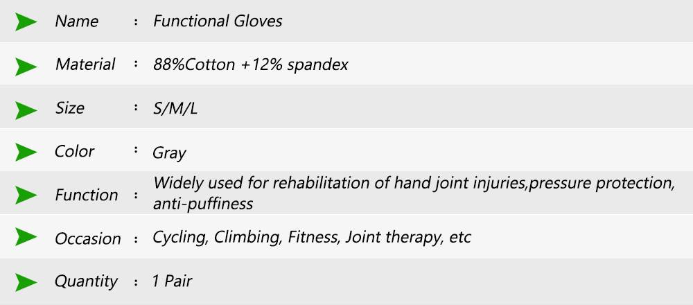 1 Pair Compression Arthritis Gloves Arthritic Joint Pain Relief Gloves - Signé LàLà