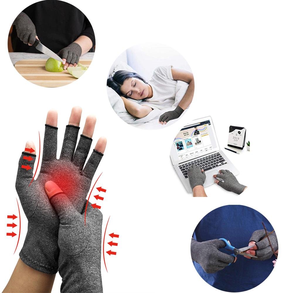 1 Pair Compression Arthritis Gloves Arthritic Joint Pain Relief Gloves - Signé LàLà