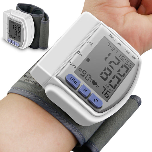 Aptoco Automatic Wrist Blood Pressure Monitor BP Cuff Gauge Heart Rate 