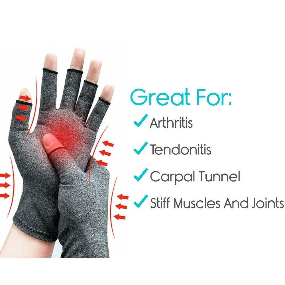 1 Pair Compression Arthritis Gloves Arthritic Joint Pain Relief Gloves - Signé LàLà