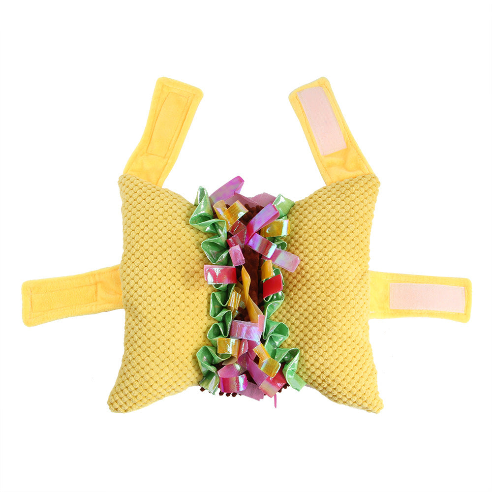 Pet Hamburger Costume Cat Teddy Corset Funny Dress Up Pet Supplies