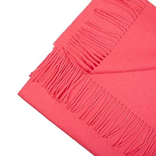 Great Natural Alpaca 100% Baby Alpaca scarf pink color 