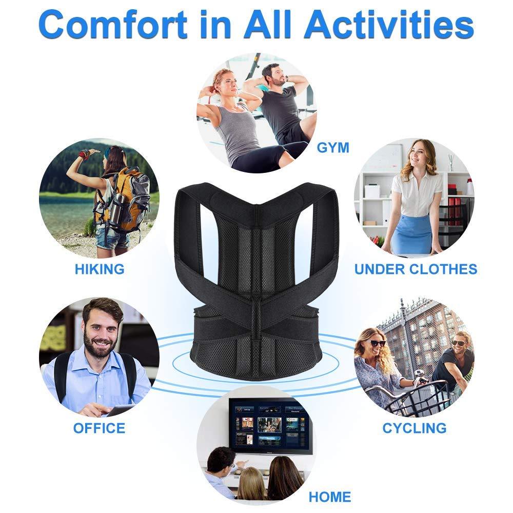 Posture Corrector Back Brace Clavicle Support Hunching Trainer