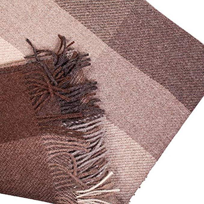 Great Natural Alpaca 100% alpaca throw, beige-grey 