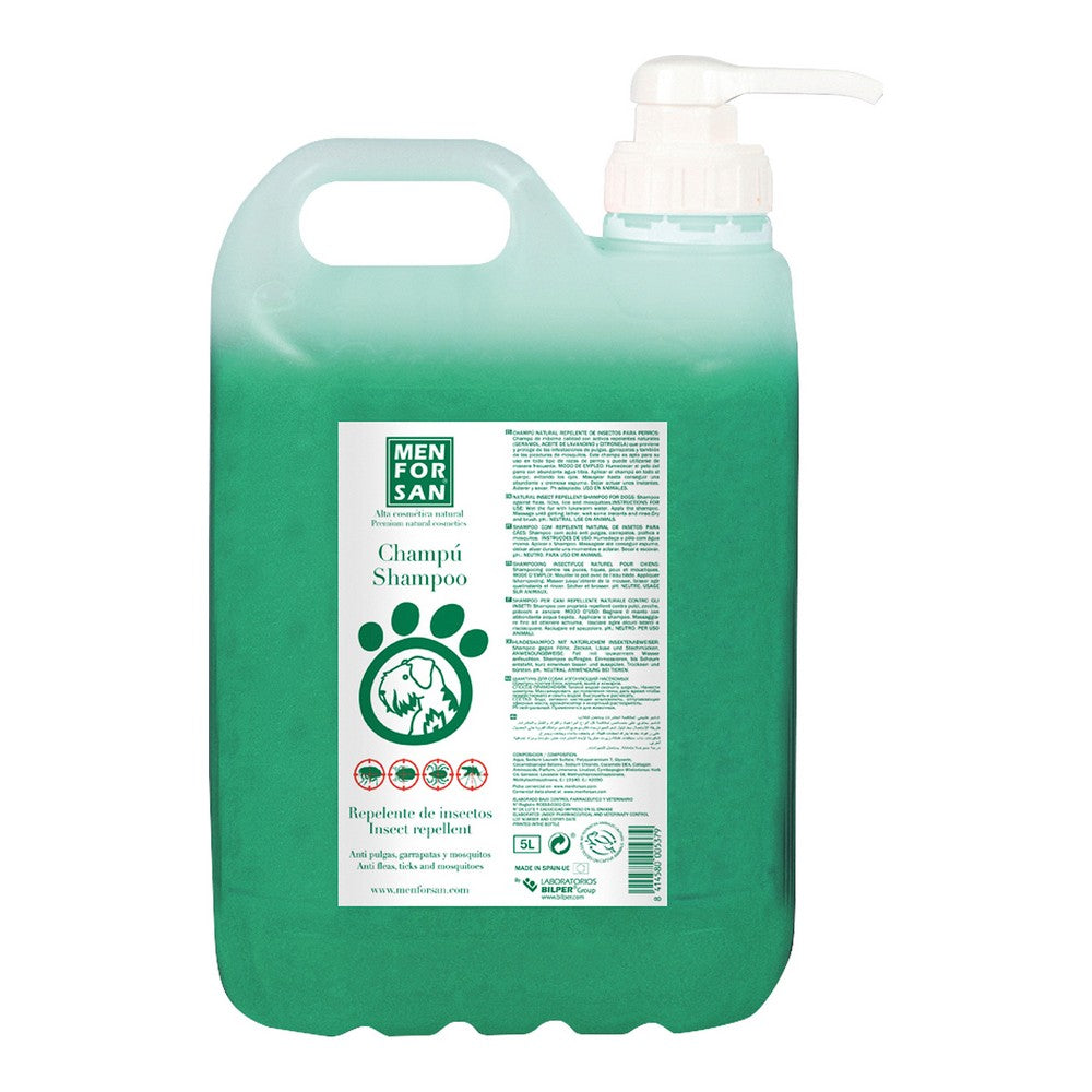 Menforsan Dog Insect Repellent Shampoo Citronela 5 L