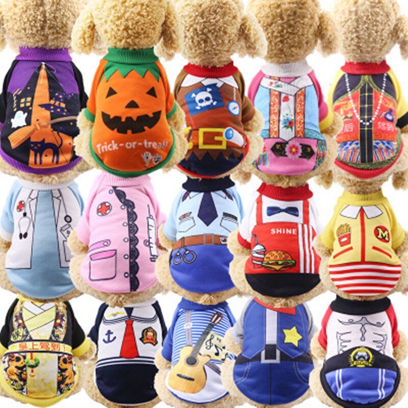 Dog Clothes Halloween Costume Pet Clothes