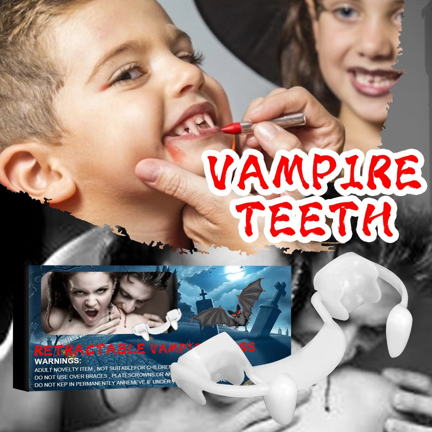 Halloween Teeth Decor Vampire Teeth