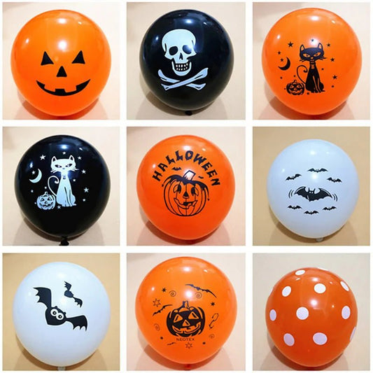 10 Pieces Halloween Decor Balloon - Signé LàLà