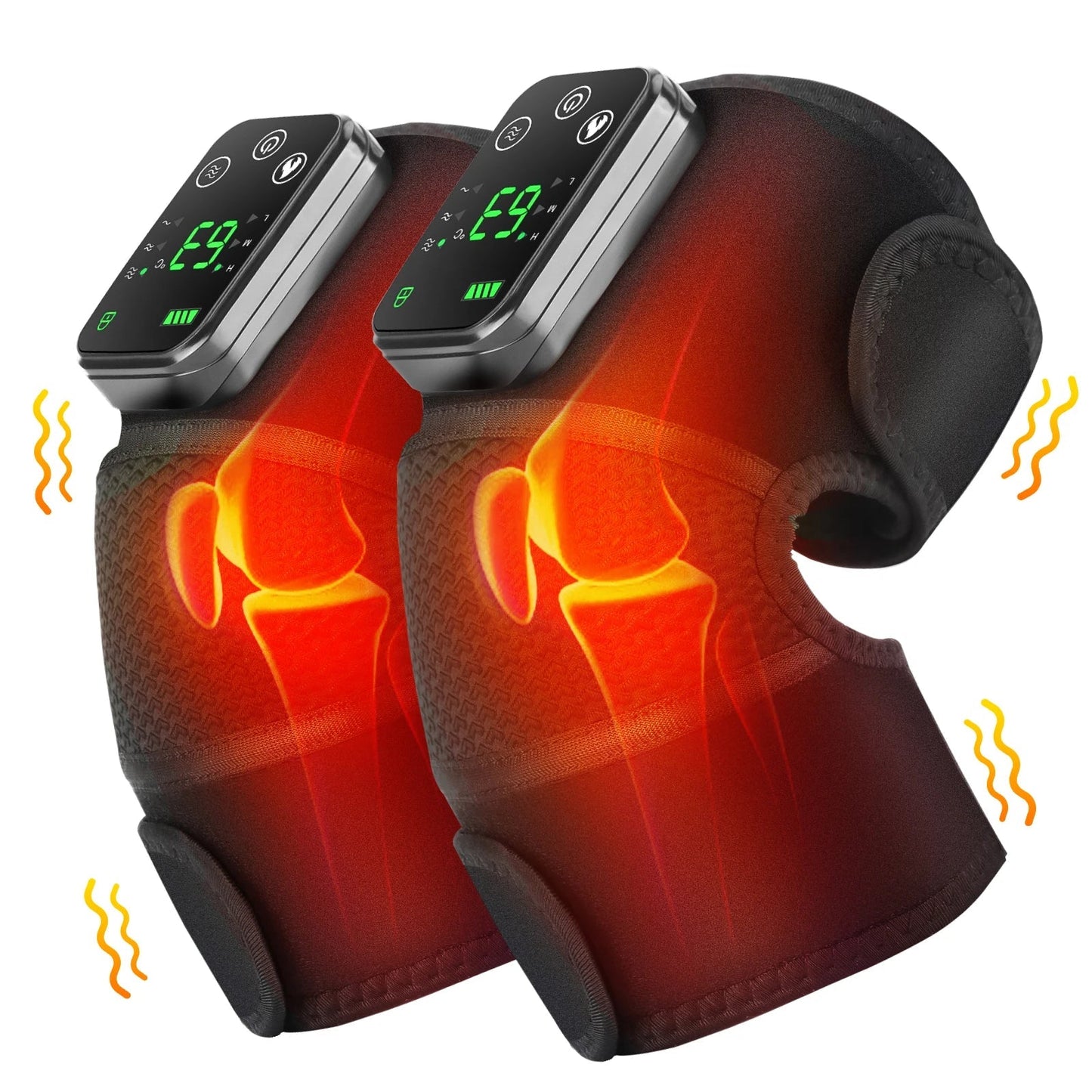 Thermal Knee Massager 3 in 1 Shoulder Knee Elbow Heating Massage