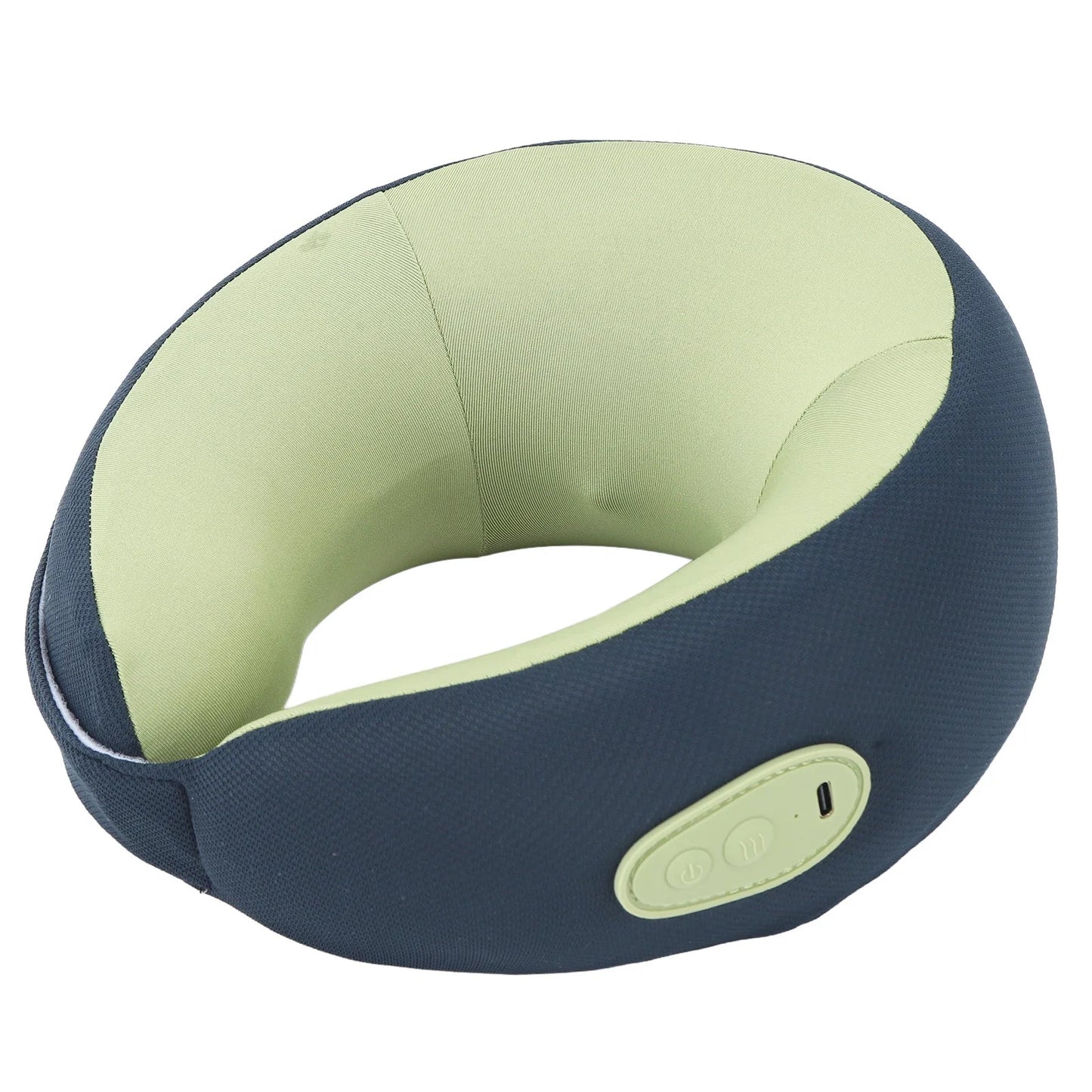 Back Neck Pillow Massager Portable Ergonomic Hot Compress Memory