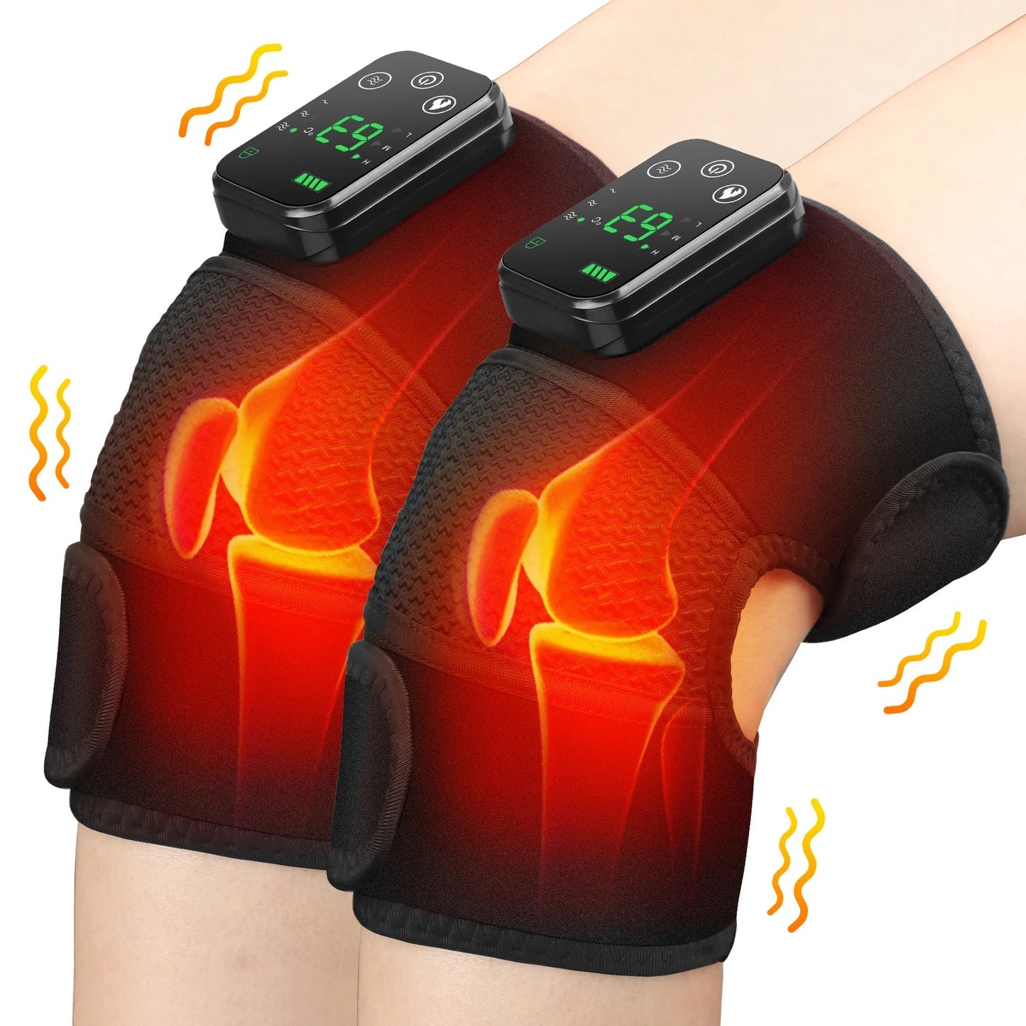 Thermal Knee Massager 3 in 1 Shoulder Knee Elbow Heating Massage