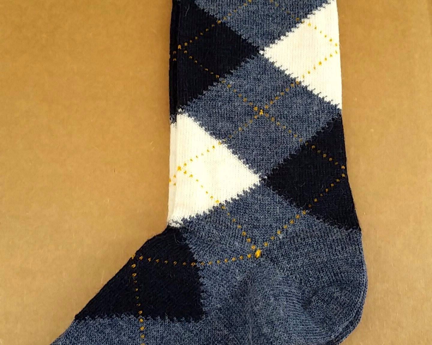 Alpaca Argyle Socks