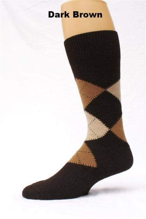 Alpaca Argyle Socks