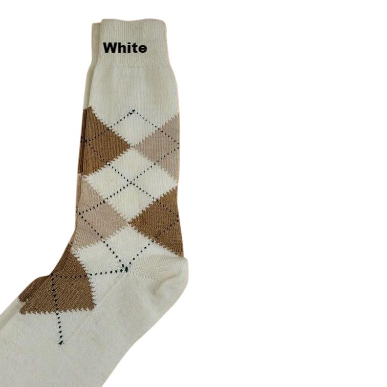 Alpaca Argyle Socks