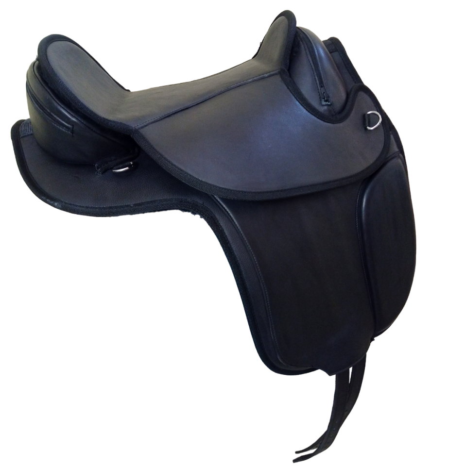 Treeless Synthetic Bareback Horse Saddle Tack Size 16" inches 