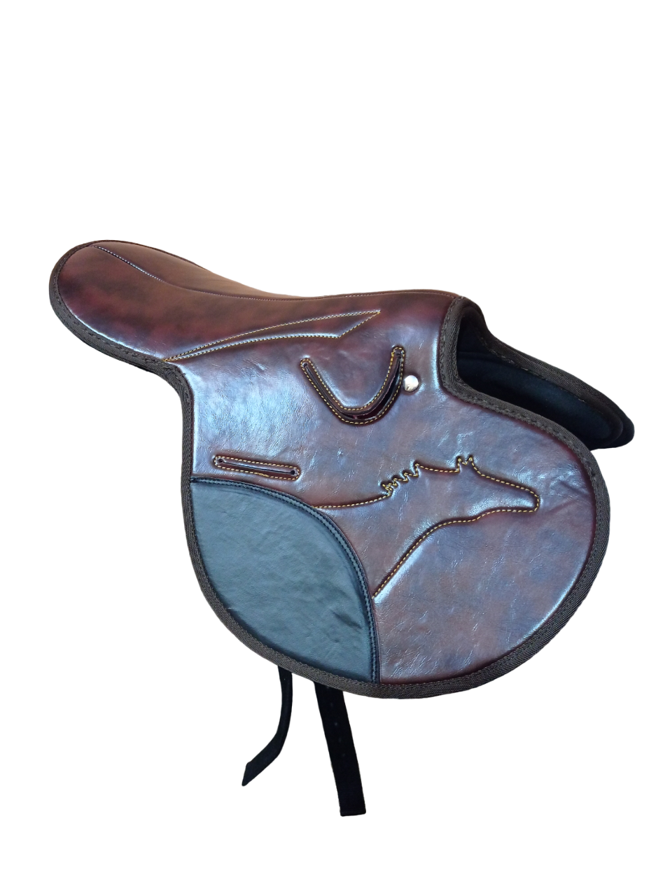 Synthetic Racing Exercise Light Weight Horse Tack Saddle