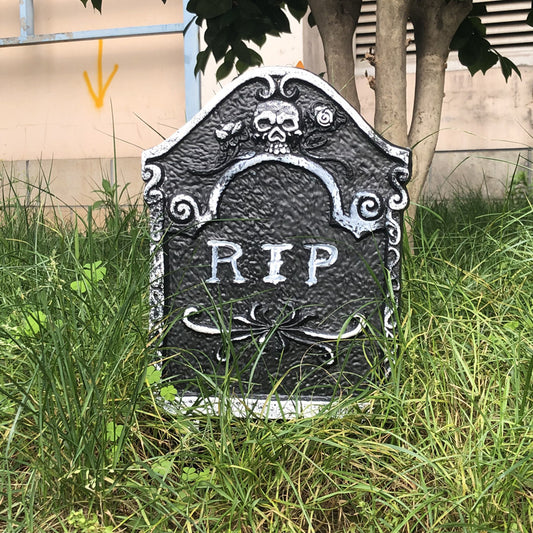 Halloween Party Decoration Plastic Tombstone