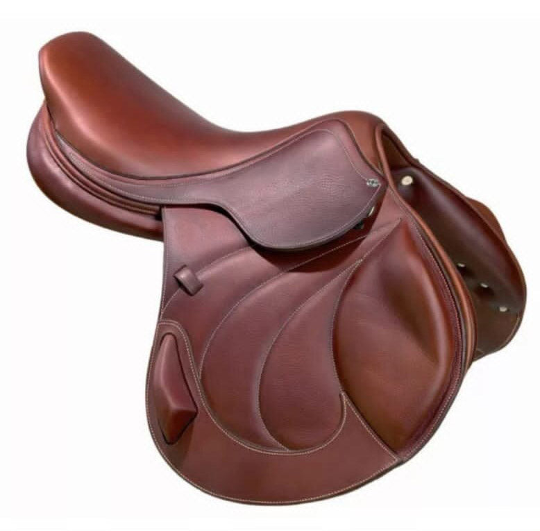 Premium Leather Jumping English Riding Horse Saddle Size 18" Inch