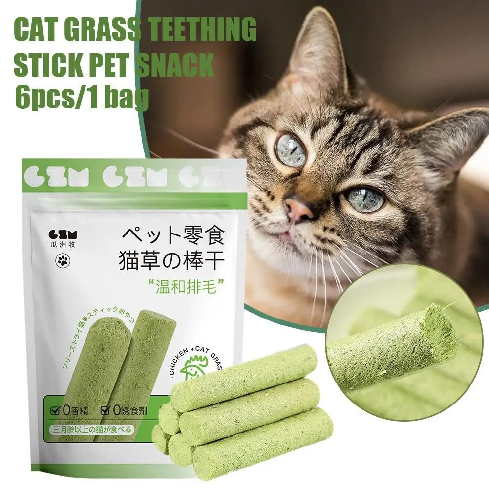 Cat Grass Teething Sticks