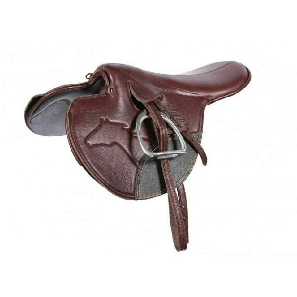 Synthetic Racing Exercise Light Weight Horse Tack Saddle