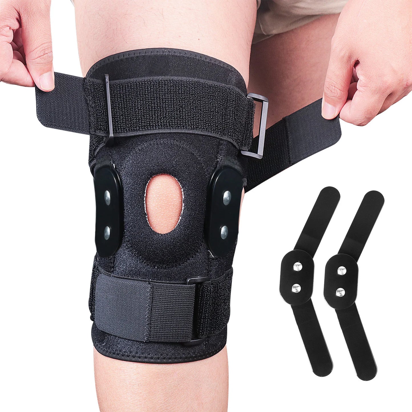 Adjustable Hinged Knee Brace For Meniscus Tear